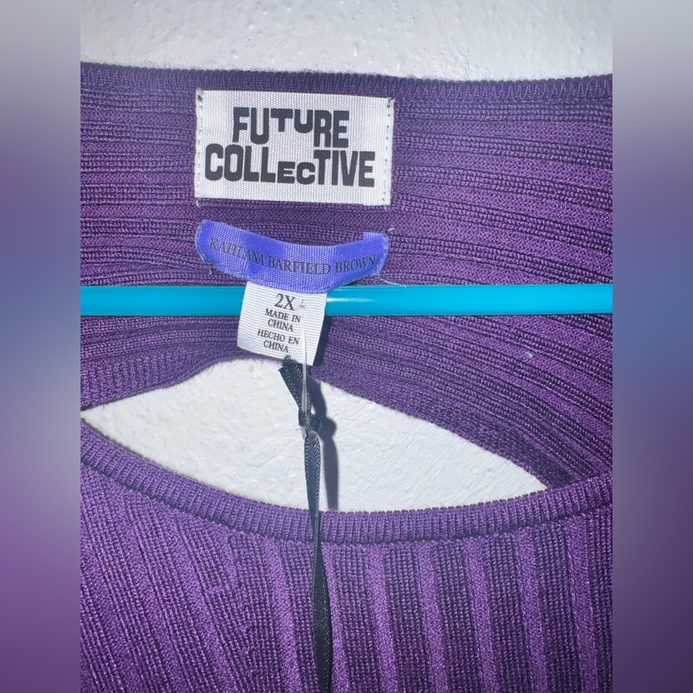 Future Collective Purple Women's Sweater